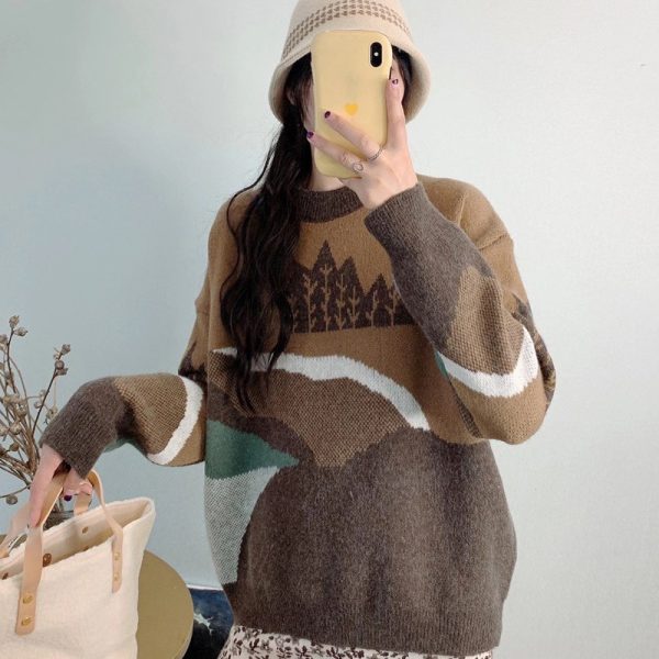 Casual Loose Youthful-looking Sweater For Women
