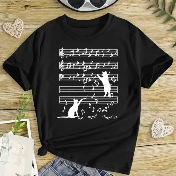 Women's Printed Short Sleeved Shirt