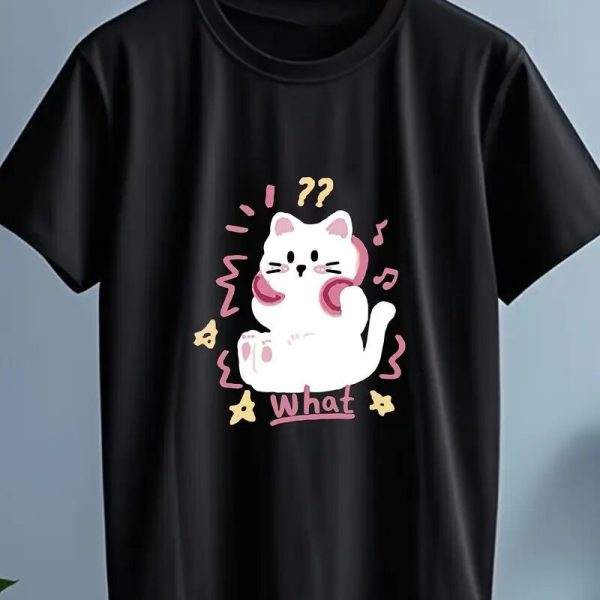 Women's Printed Short Sleeved Shirt