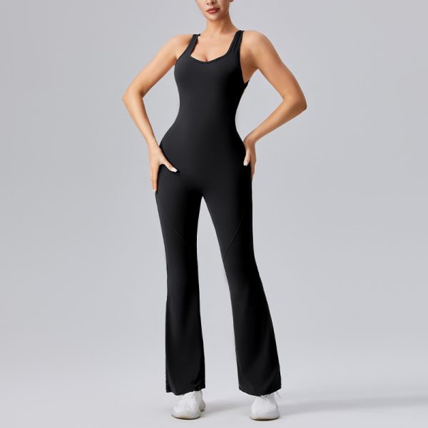 European And American Backless Sleeveless Jumpsuit Women