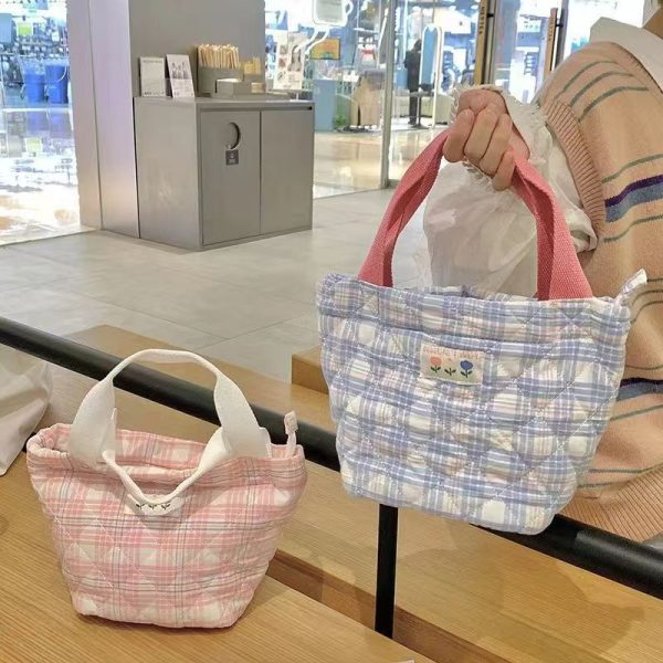 Insulation Lunch Box Bag Portable Tote Thick Aluminum Foil