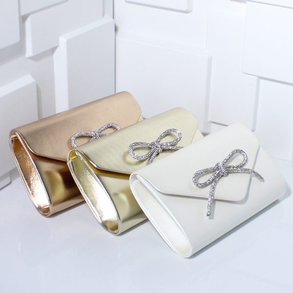 Women's Chain Clutch Evening Wear Underarm Bag